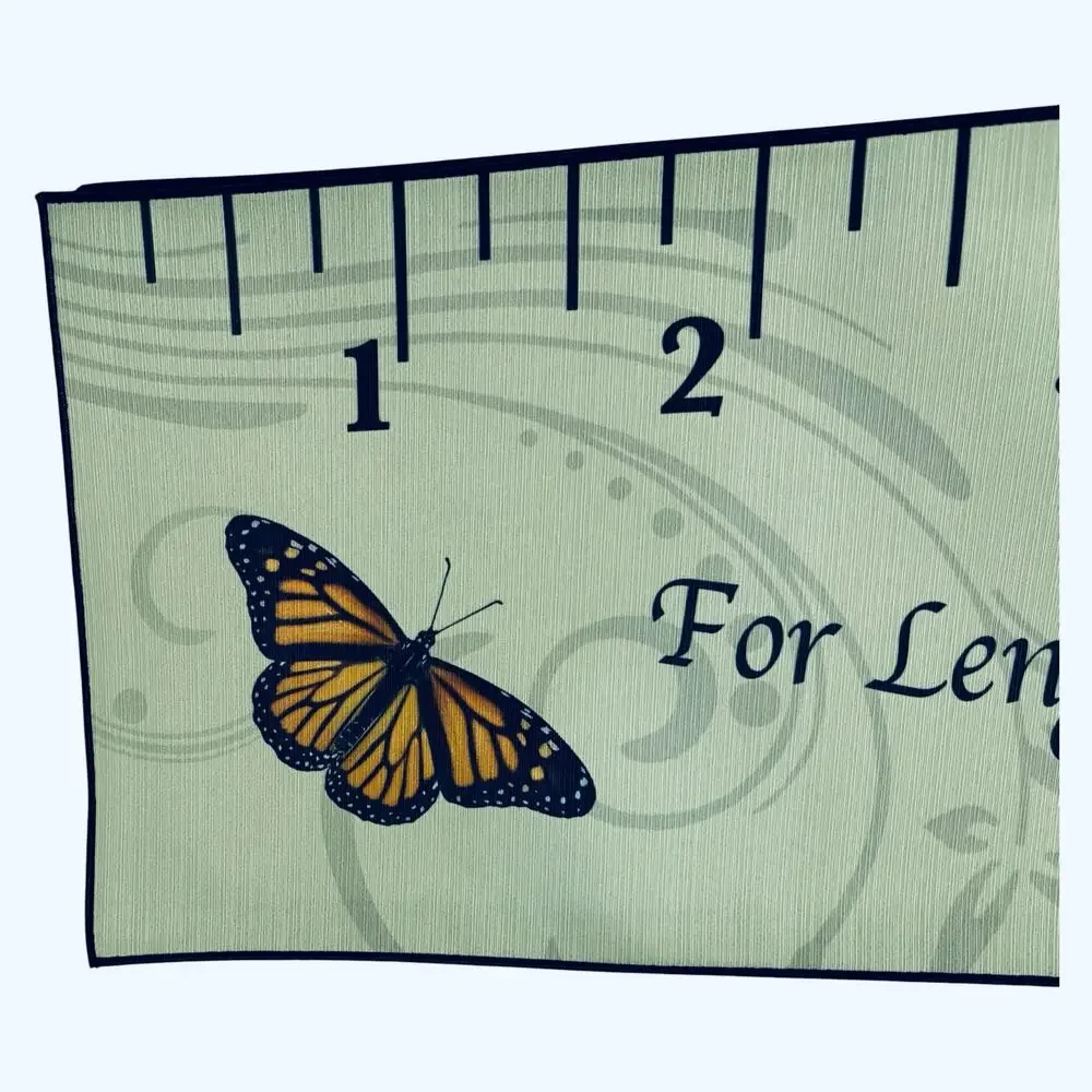 Christian Home Decor Table Runner He is the Ruler Butterfly Made USA 13x72